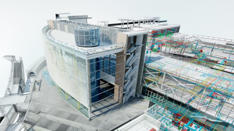 BIM моделирование промышленных объектов